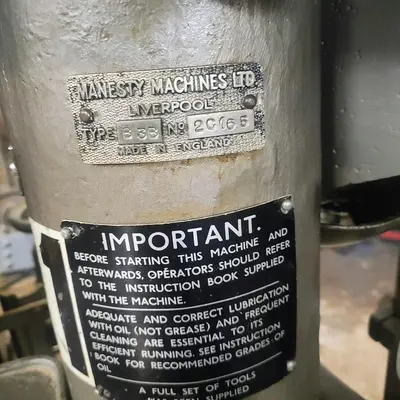 Manesty B3b tablet press