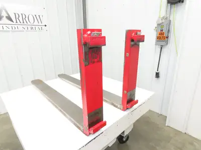 Bolzoni QQE 190830 5x48" Class 3 Steel Forklift Forks 20" Carriage 1-Pair READ