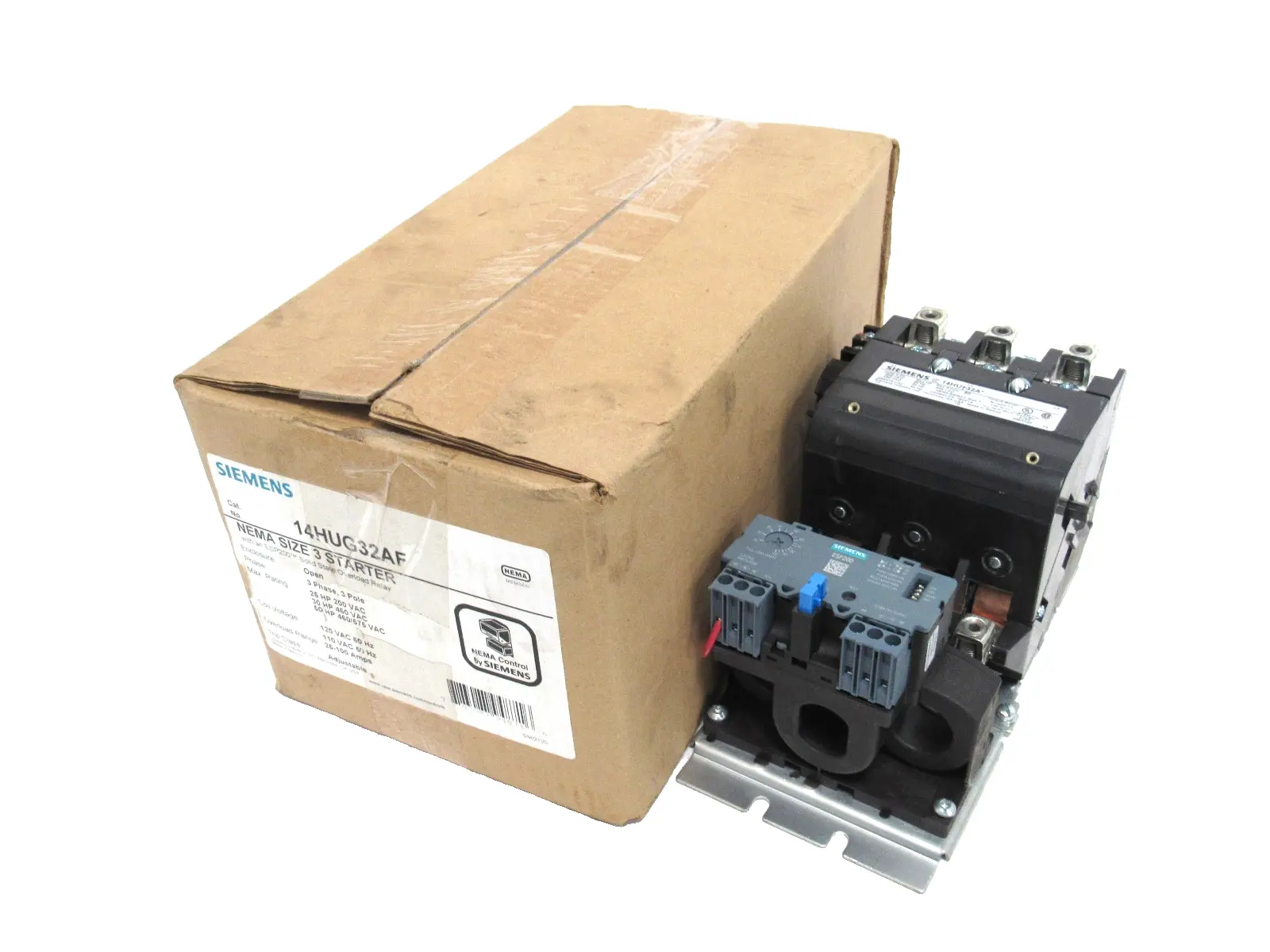 NEW SIEMENS 14HUG32AF STARTER SIZE 3