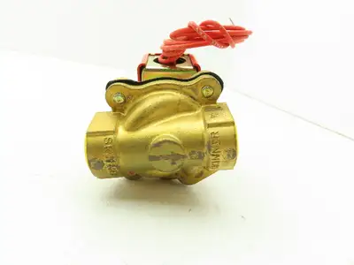 Lancer 2LG2LBG4150 2-Way Skinner Solenoid Valve 1/2"NTP N.C. 5-150 PSI. 120v
