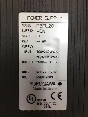 USED YOKOGAWA F3PU20-0N
