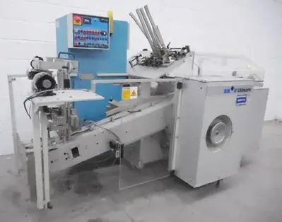 Uhlmann model C100 horizontal cartoner.