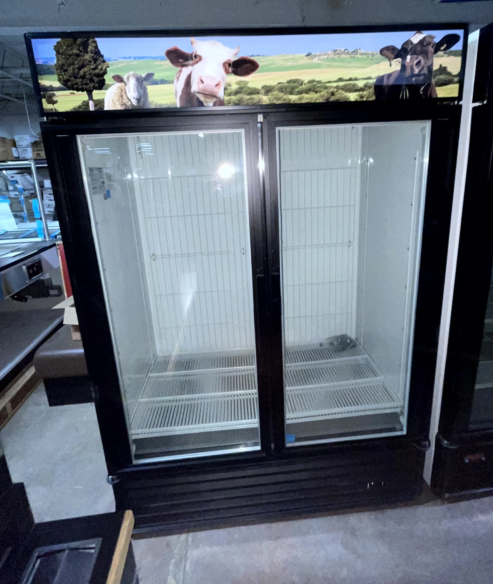 72-0461 True GDM-49F 2-Door Self Contained Freezer