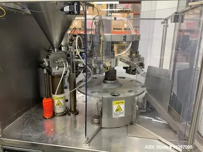 Used Prodo-Pak T-60 Ultrasonic Tube Filler – 14mm to 50mm Tube Diameter – Round & Oval Tube Sealing with Elkay Chiller