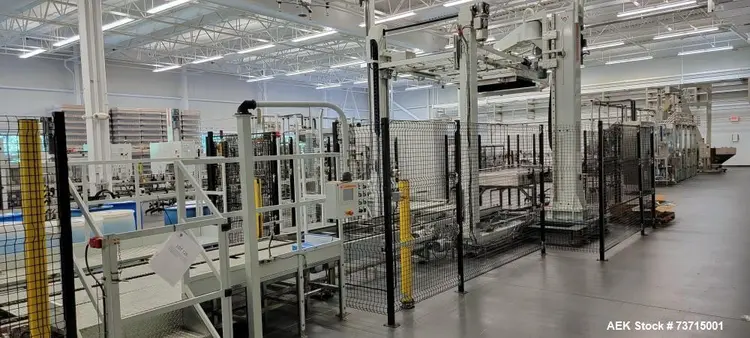 Used KOSME DEPAL MEC ARM B1L A/50-RFP Palletizers Illinois US | Aaron Equipment #1423227