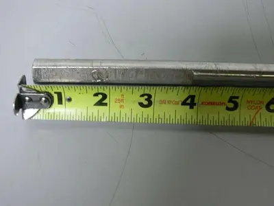 Stainless Steel Mixing Rod / Impeller Shaft, 40" L x 11/16" D