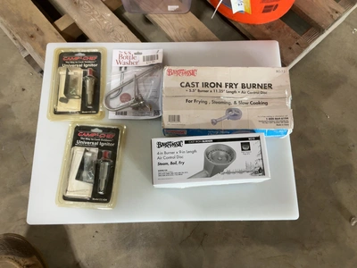 Used MIXED LOT OF BREWERS HARDWARE, BREWING ACCESSORIES, AND CLEANING UTENSILS Brewing Equipment Michigan US | Miedema Asset Management Group #1761527