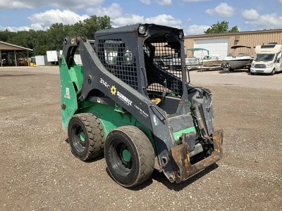 Used 2017 JOHN DEERE 314G Skid Steer Loaders Michigan US | Miedema Asset Management Group #1322333