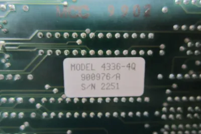 NEW TECHNOLOGY 80 INC. 4336 PC BOARD