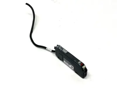 USED KEYENCE PHOTOELECTRIC SENSOR AMPLIFIER 12-24VDC CABLE CUT SHORT NO COVER
