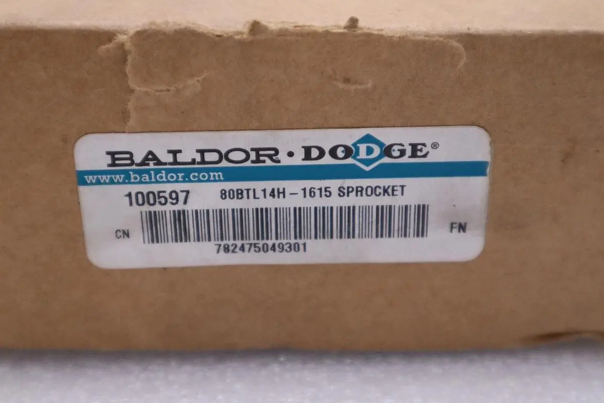 DODGE 100597 80BTL14H-1615 SPROCKET FOR 1615 BUSHING STOCK H839A
