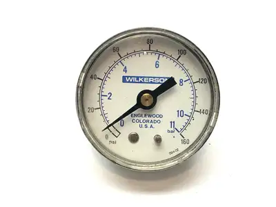 094-02 | Wilkerson  Pressure Gauge 0-160 PSI - Used