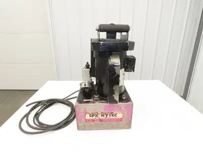 SPX Hytec 100888 Hydraulic Power Workholding Pump Unit 2.5gal 115V