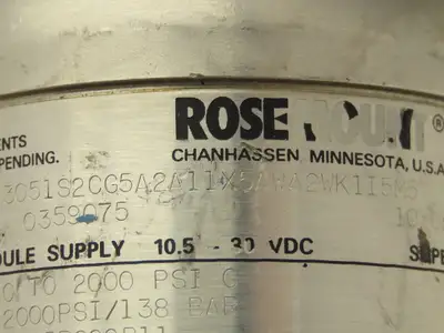 Rosemount 300S5AXWA2WK1I5M5 Model 300S Pressure Transmitter With Digital Display