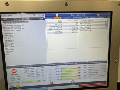 Used 2020 Haas CM-1 5-Axis, NextGen, TRT70 Tbl, 50,000 RPM Vertical Machining Centers (5-Axis or More) New Jersey US | Machinery Values #1371714
