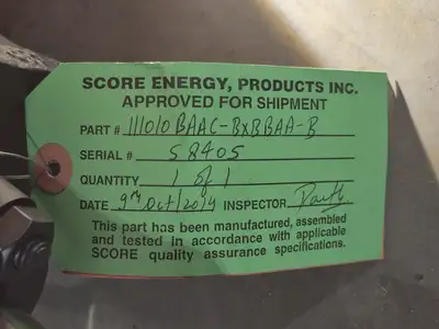 NEW 2014 SCORE VALVE TRICENTRIC 111010BAAC-BXBBAA-B