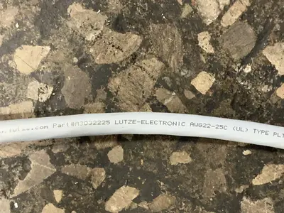 Used LUTZE A3032225 Cable & Wire Ohio US | HGR 24 #1286816