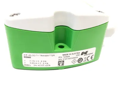 EE660, T23424 | E+E Elektronik EE660 Air Velocity Sensor Transmitter, 24V AC/DC T23424 - Used