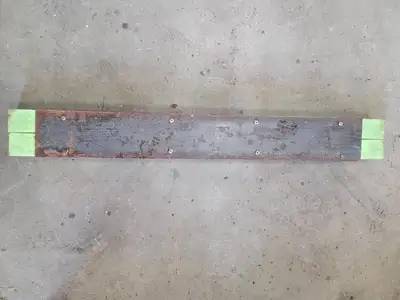 2.5" x 4" x 33.5" Long Angle Bar