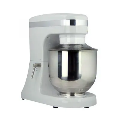 7QT Gray Countertop Planetary Mixer with Guard – 110V, 270W -SEE VIDEO