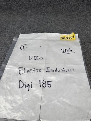 Used ELECTRO INDUSTRIES DIGI 185 DC Power Supplies California US | Davliegogo LLC #1706467