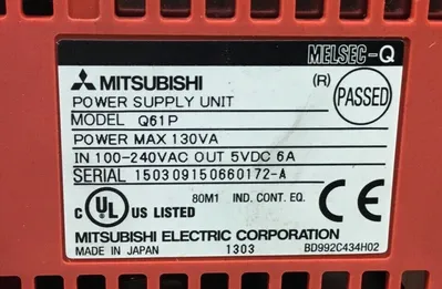 Mitsubishi - MELSEC-Q - Q61P Power Supply Unit 4C