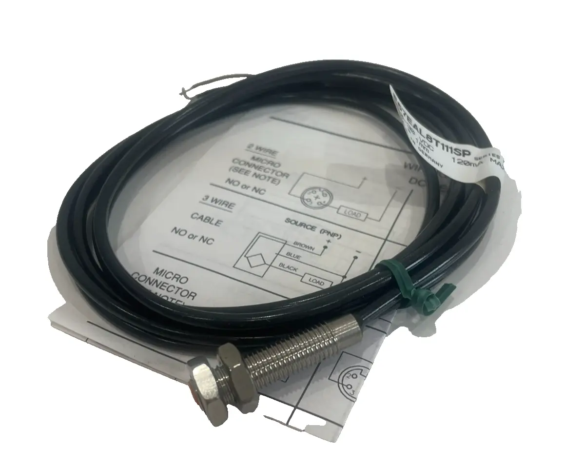 NEW CUTLER HAMMER E57EAL8T111SP TUBULAR PROXIMITY SENSOR SERIES A1