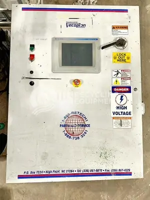 USED 2008 VECOPLAN VECOPLAN ATA 52/100 K SHORTY SINGLE SHAFT SHREDDER