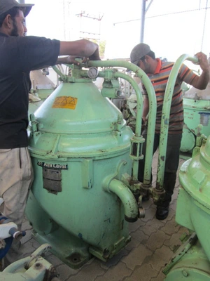 (8) Alfa-Laval FOPX 609 TFD-24-60 oil purifiers, 316SS.