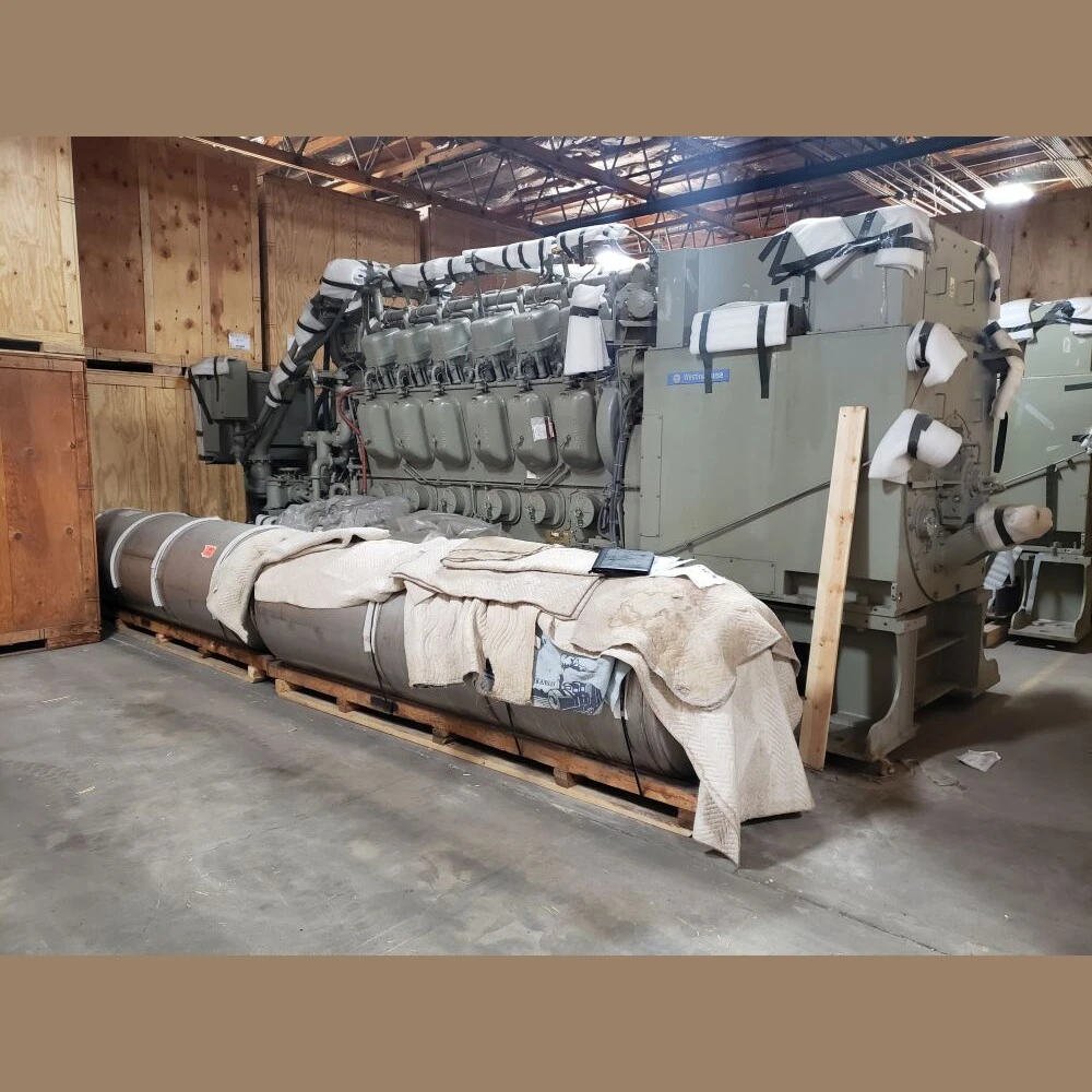 USED 1997 FAIRBANKS MORSE ALCO WITH WESTINGHOUSE SYNCHRONOUS GENERATOR 12-251E