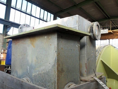 Krauss-Maffei HZ 125 peeler centrifuge, 316SS.