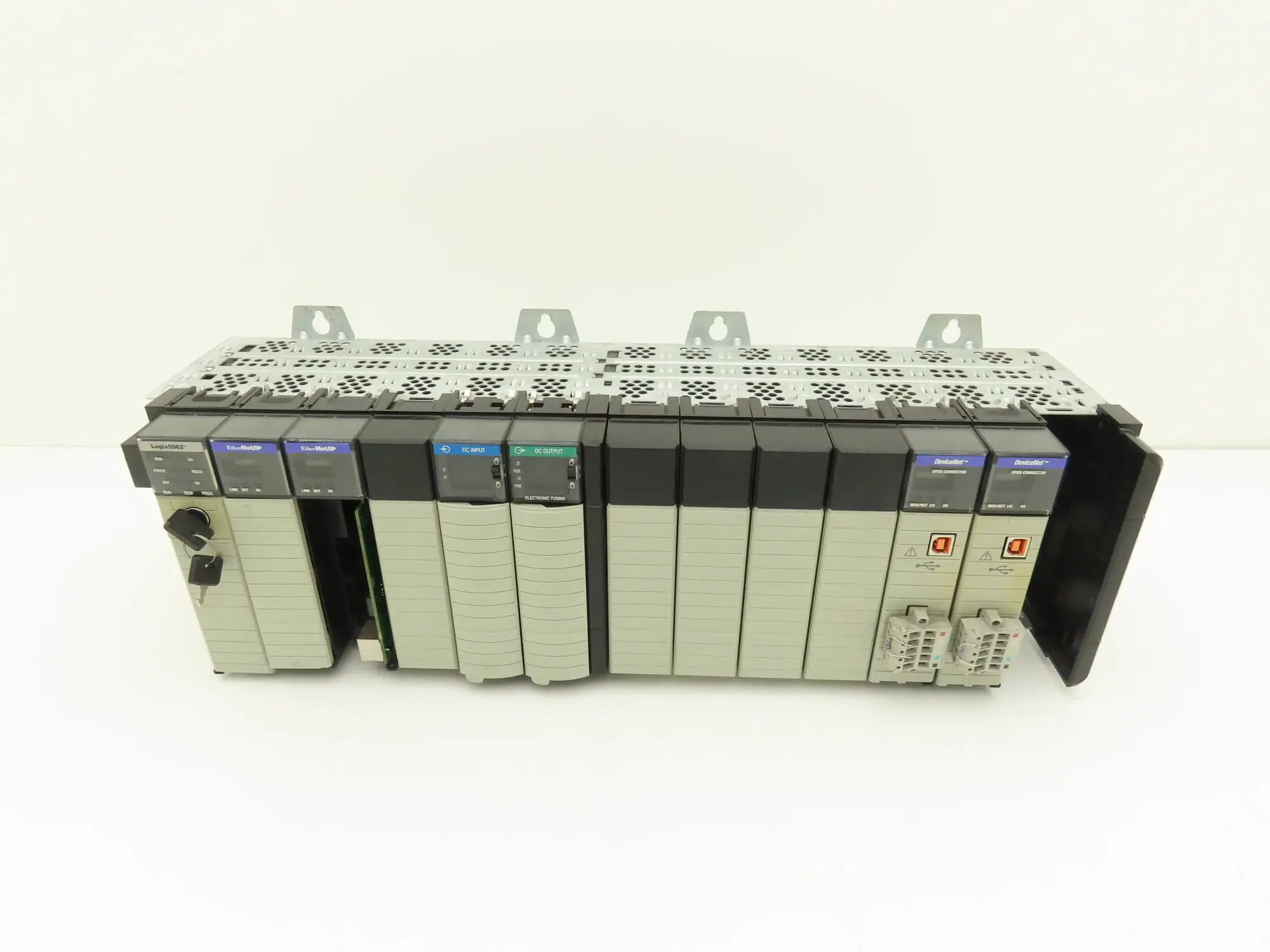 Allen Bradley ControlLogix 13-Slot Chassis w/PLC, Ethernet, I/O & DeviceNet