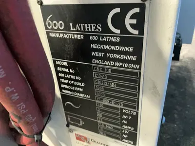 Used 1996 CLAUSING CNC 100 CNC Lathes Ohio US | HGR 24 #1263275