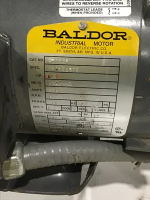 Winsmith 920 Speed Reducer with Baldor CM3538 Industrial Motor