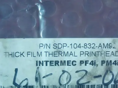 NEW INTERMEC SDP104832AM92