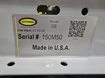 Used 2023 HYTROL SLIDER BED BELT CONVEYOR Belt Conveyors Wisconsin US | Packer City Sales #1297917