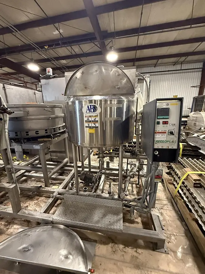 Used 2000 AB PROCESS/JBT 150 GALLON Cooking Kettles Illinois US | Equipment Relocation Services #1389744