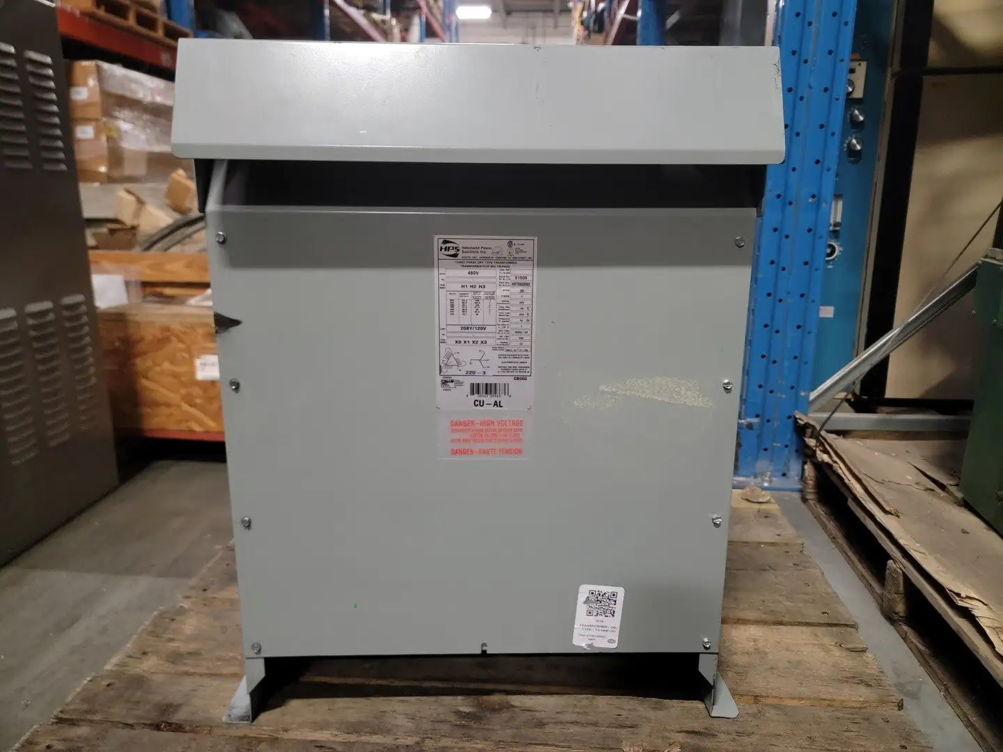 USED HAMMOND POWER SOLUTIONS INC. NMT20K030KBK