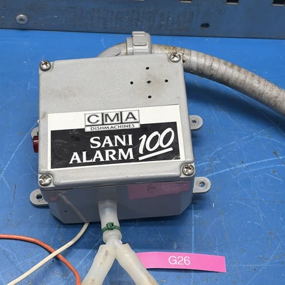USED CMA Dish Machines Sani Alarm 100