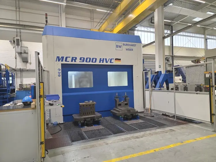 Used 2011 BURKHARDT + WEBER MCR 900 HVC 2 PALLETS UNIVERSAL MACHINING CENTER Horizontal Machining Centers Georgia US | Shub Machinery #81540