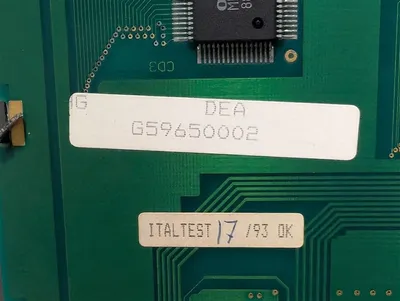 DEA G59650002 CMM Operator Interface Display Board Assembly DDC-2V G648D Used