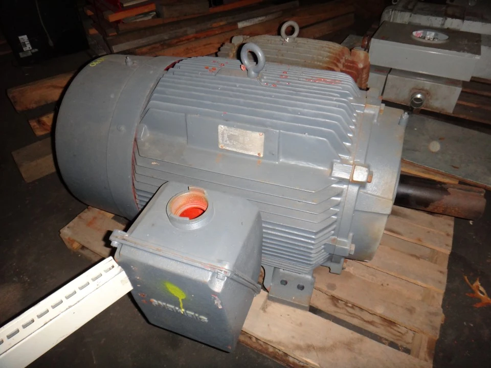 Siemens 125 hp, 1185 rpm, electric motor