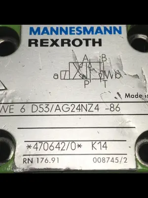 USED REXROTH 4WE6D53AG24NZ486