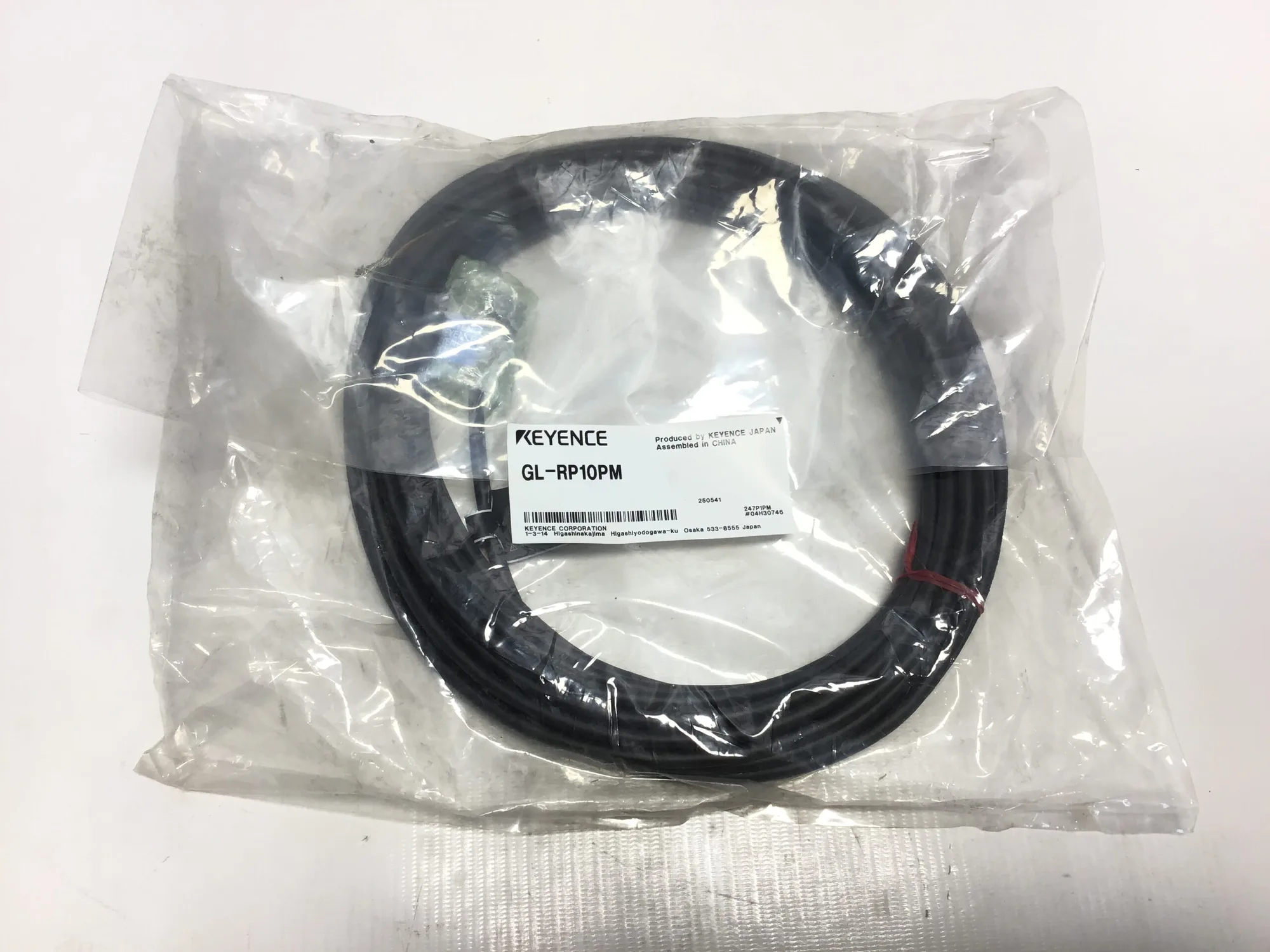Keyence GL-RP10PM Sensor Cable 24V