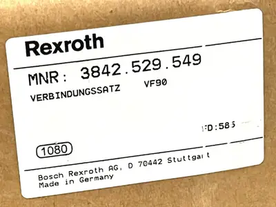 New | in-Stock Bosch Rexroth 3 842 529 549 Conveyor Parts Michigan US | Maverick Industrial Sales #1399876