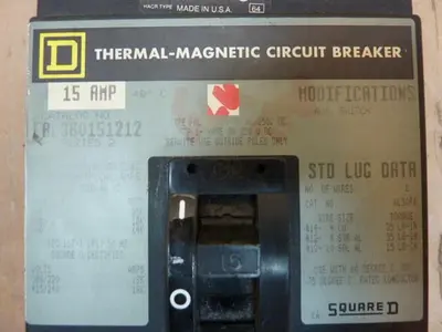USED SQUARE D FAL360151212