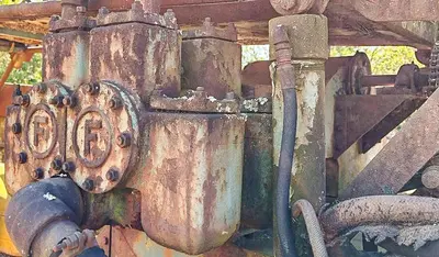 Used FAILING L-100-CA 4-1/2" X 5" DUPLEX-PISTON MUD PUMP Piston Pumps Pennsylvania US | East West Machinery & Drilling #1417811