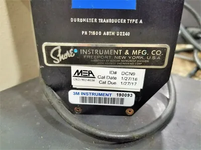 Used SHORE INSTRUMENT & MFG. _UNKNOWN_ Hardness Testers West Virginia US | Cooper Industries #1409286