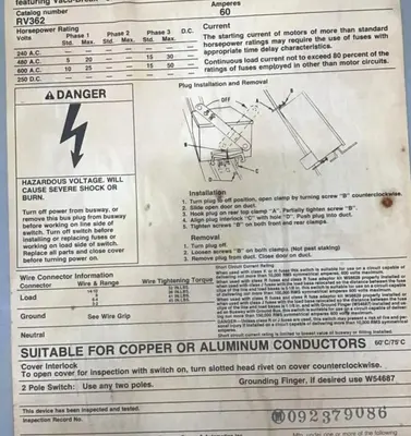 Used SIEMENS RV362 Bus Bars & Plugs | Ideal Machinery #664593