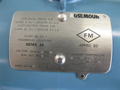 USED Rosemount 2090 FG 2S2DE1E5Q4